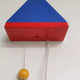 Applique murale vintage Ikea style Memphis, 1980