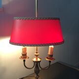 Old brass hot water bottle lamp empire style