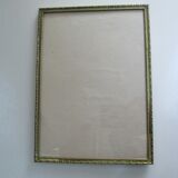 Vintage brass wall frame
