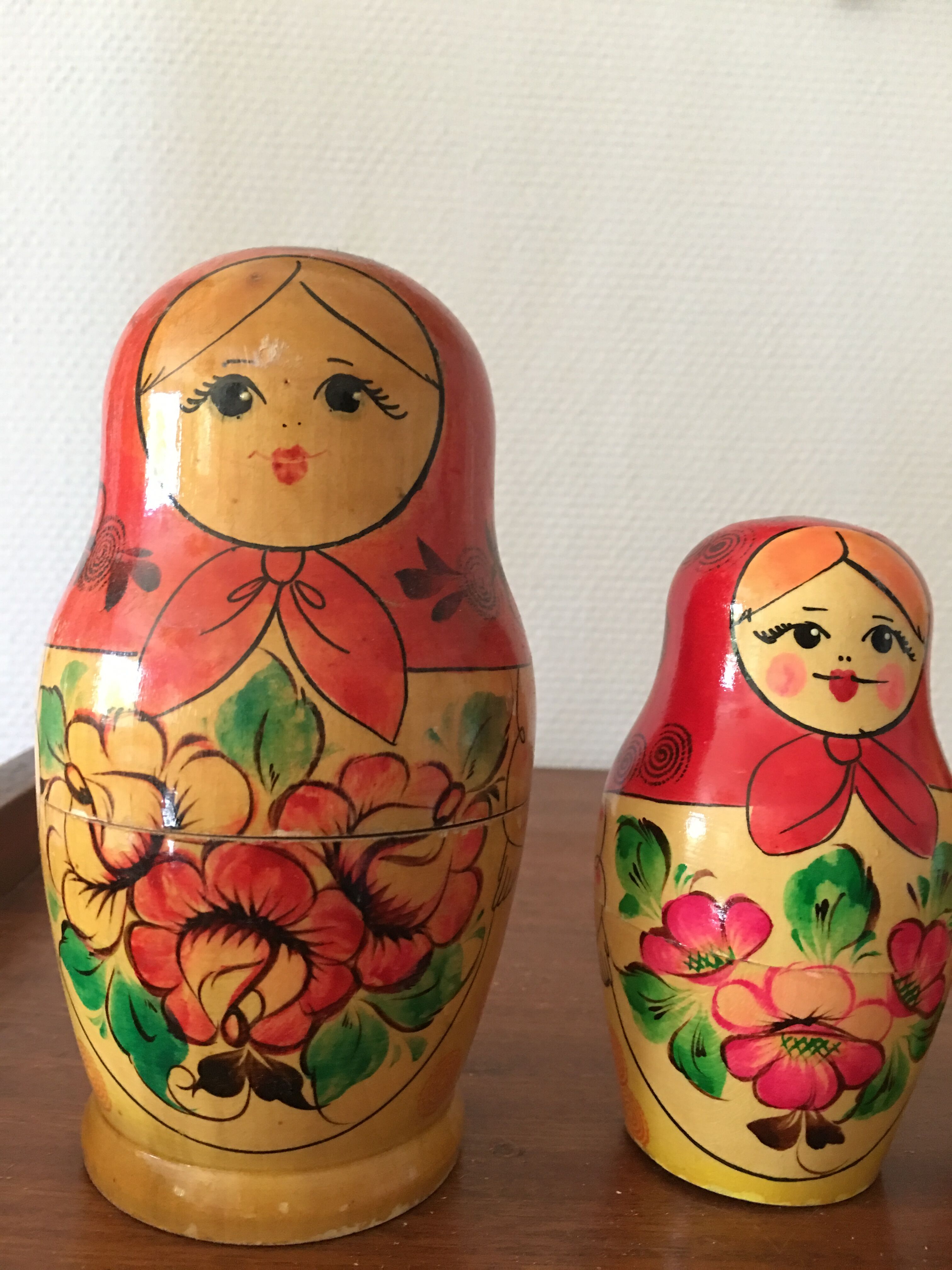 Vintage Russian Matryoshka Dolls