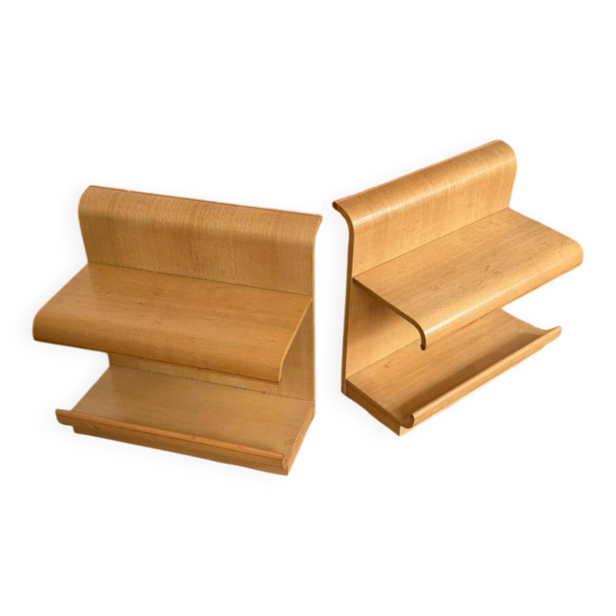 2 bedside tables / table de chevet bois