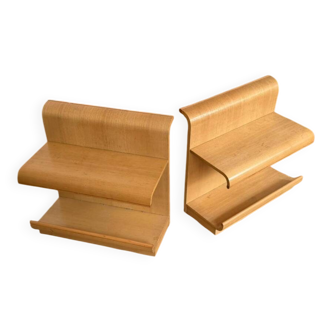 2 bedside tables / table de chevet bois