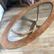 Oval coffee table