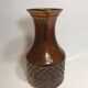 Service old decanter and its 6 glasses for orange juice - geometric vintage