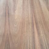 1900 chest of drawers with canted sides, walnut and period walnut veneer, restored