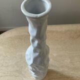 Vintage Brutalist Glazed Ceramic Vase