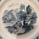 Ancienne assiette plate  Villeroy et  boch
