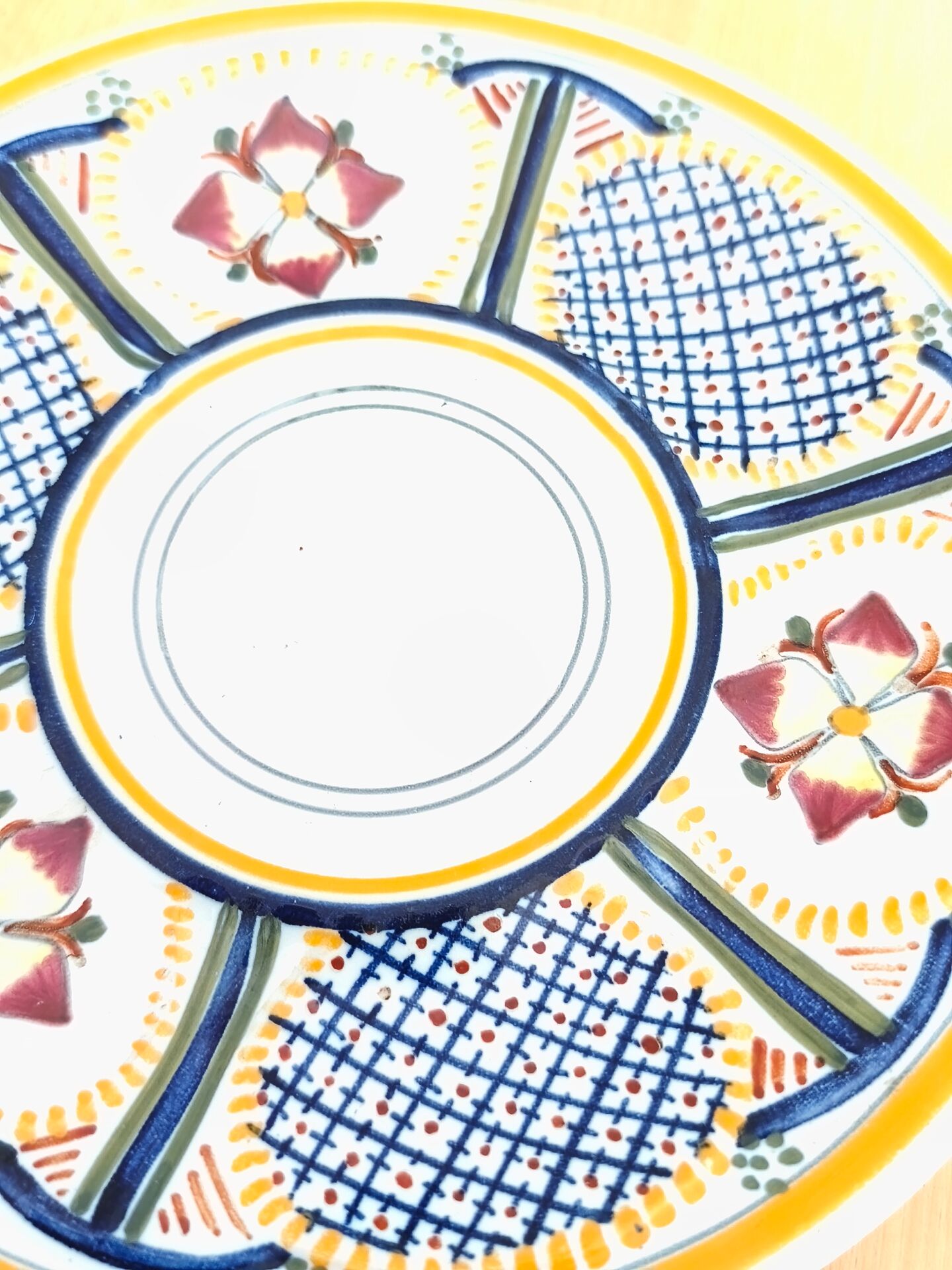 Henriot Quimper plate