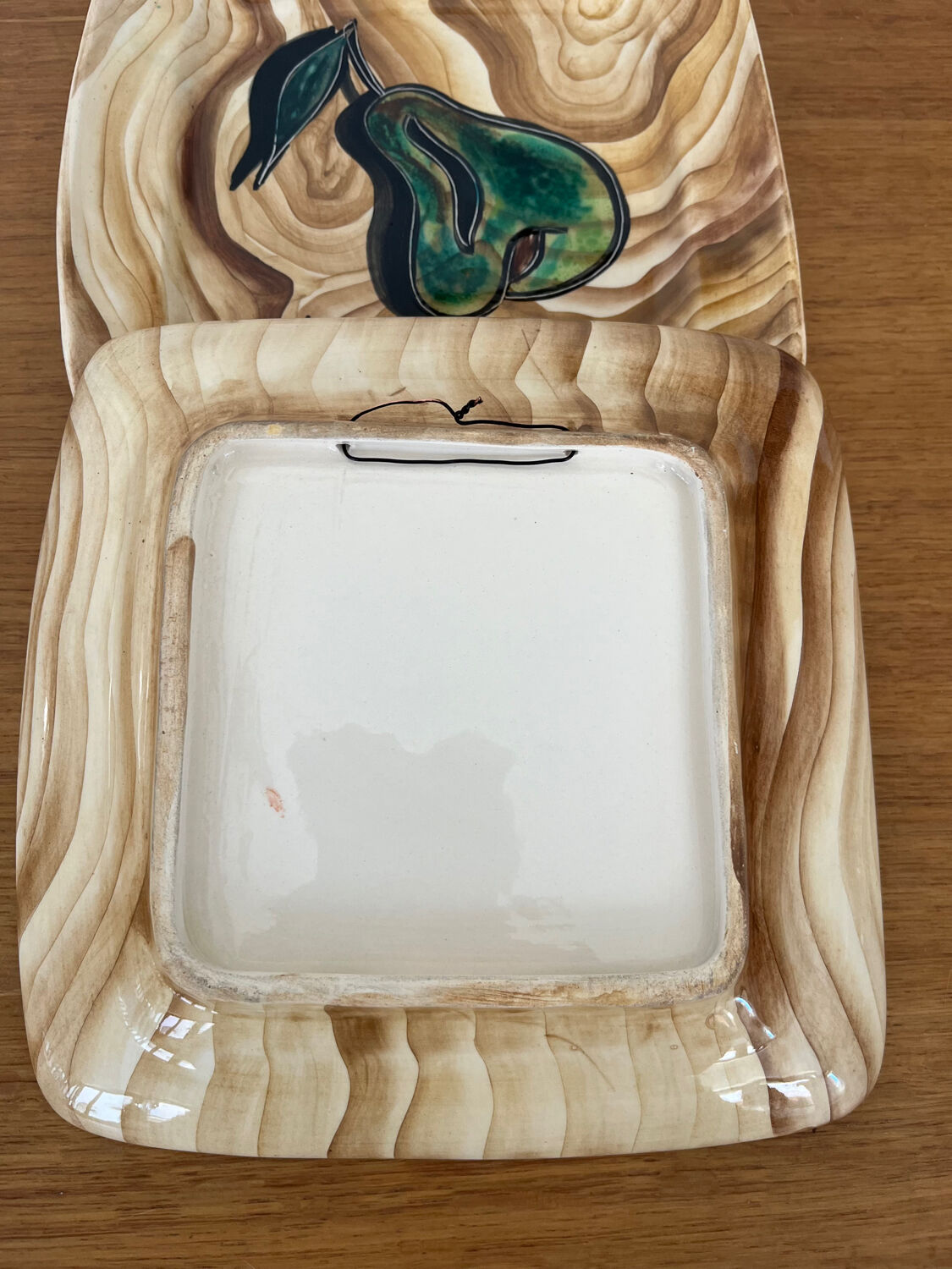 Pair of plates signed Grandjean Jourdan