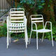 Suite of 4 Emu garden chairs