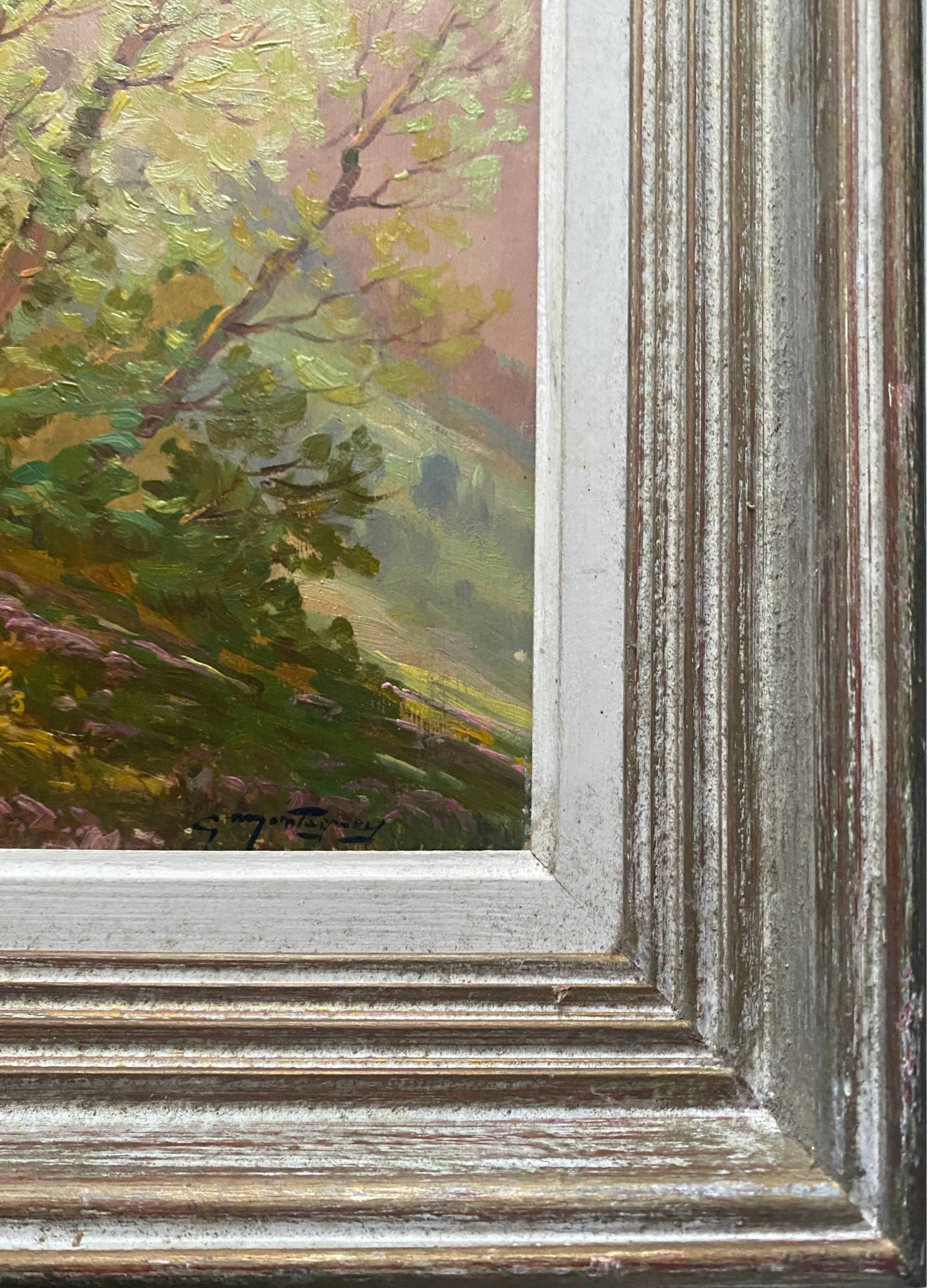 During HSP Paintings: “Landscape of Dauphiné” by Gaétan Montagney