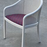 Vintage cane armchair 80