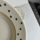 Set of 6 deep plates GIEN, Primefleur creation, "Constellation" model, 1950.