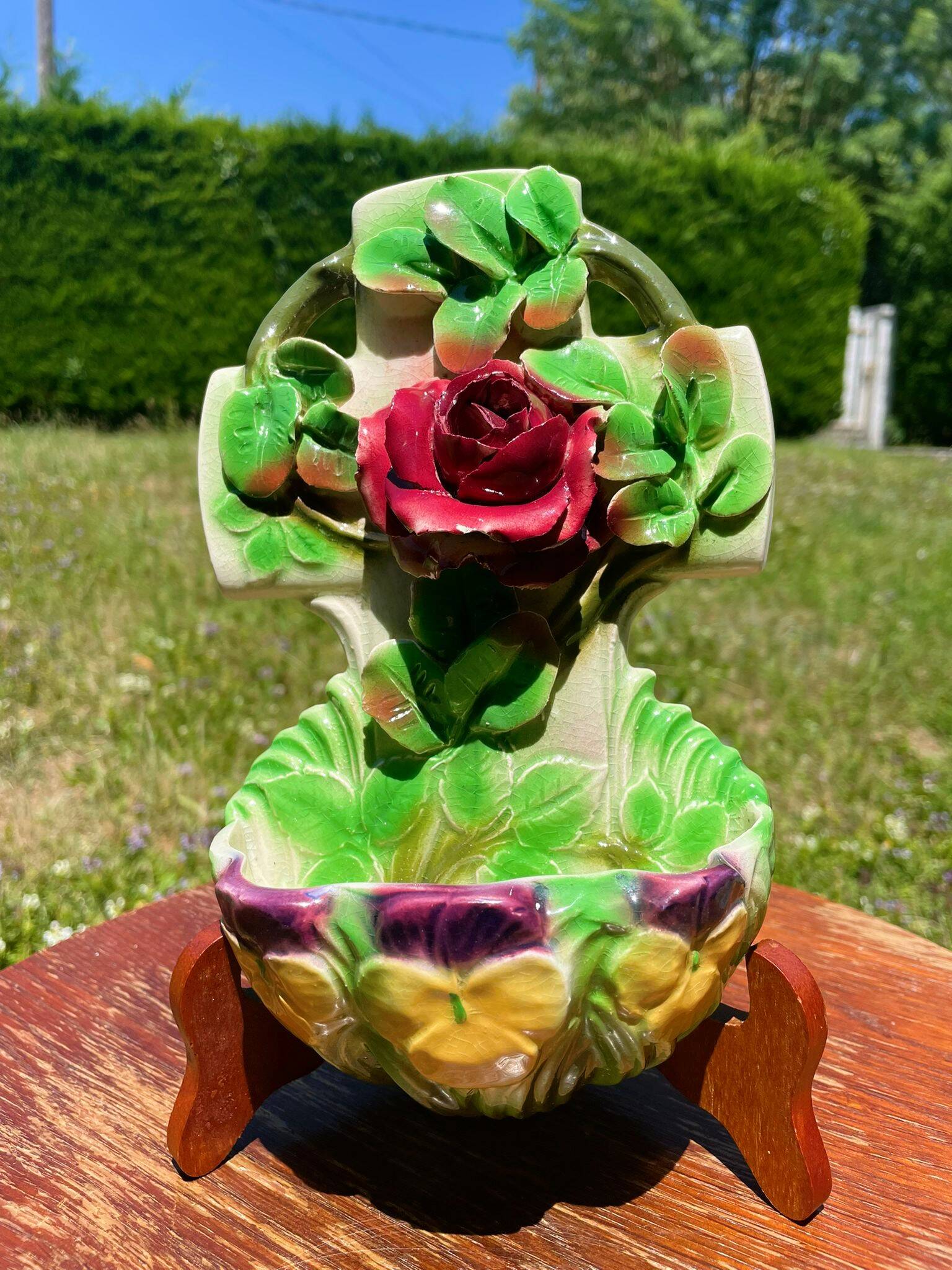 Holy Water Font Sarreguemines