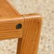 1960s pine coffee table