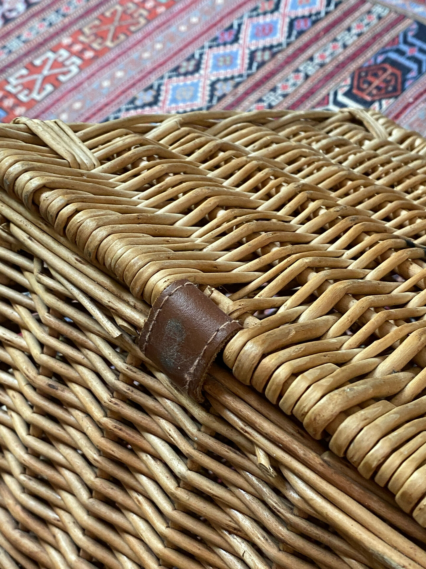 Wicker basket Fortnum & Mason
