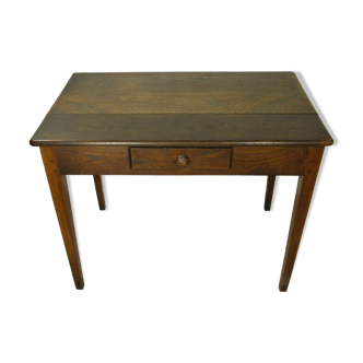 Rustic table with 1 drawer
