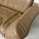 De Sede ds 140 grey 2/3 seater sofa, vintage leather, 80s design