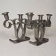 Art Deco candlesticks Delavan Paris