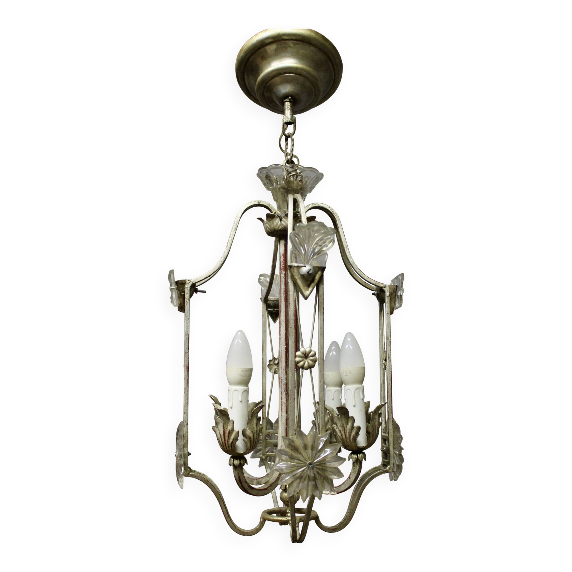 Chandelier Atelier Banci in Florence with 4 lights.