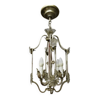 Chandelier Atelier Banci in Florence with 4 lights.