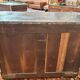 Renaissance period chest of drawers in flamed mahogany veneer