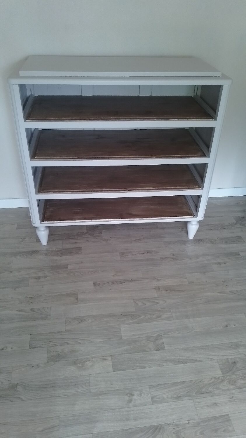RESTORED MULTI-USE SHELF