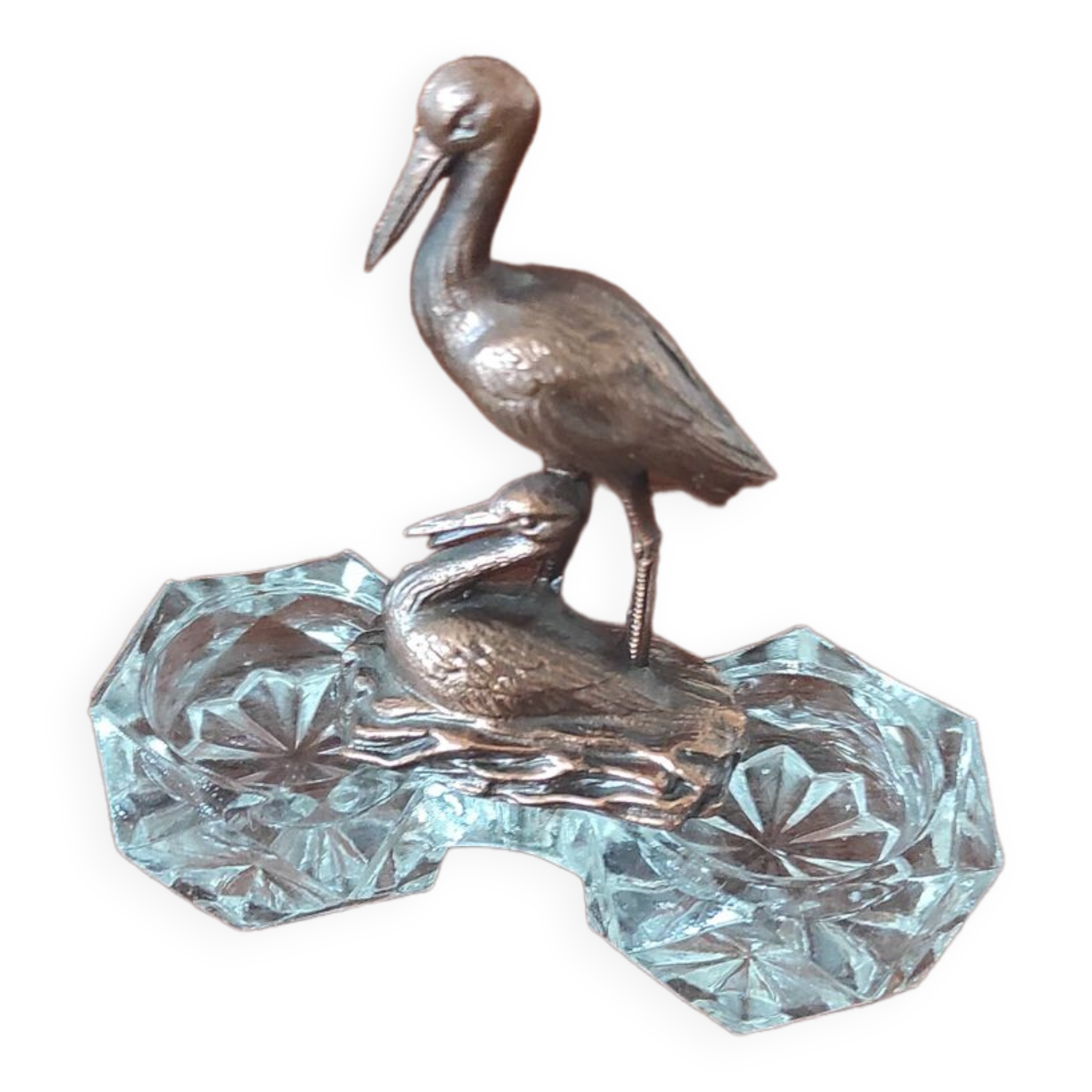 Salière et poivrier cigogne alsace