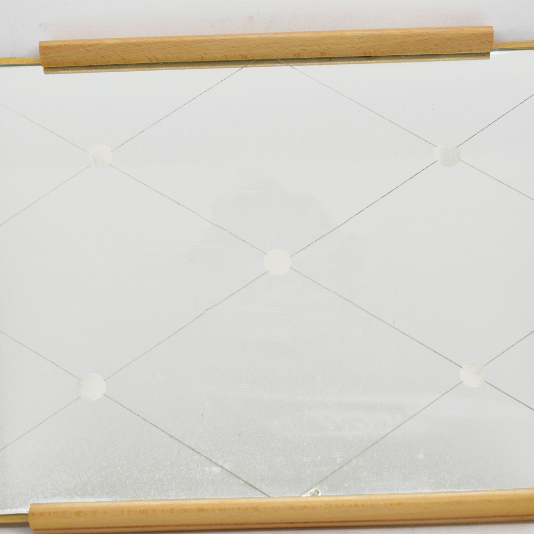 1960 set of 6 glasses with mirror tray, Germany