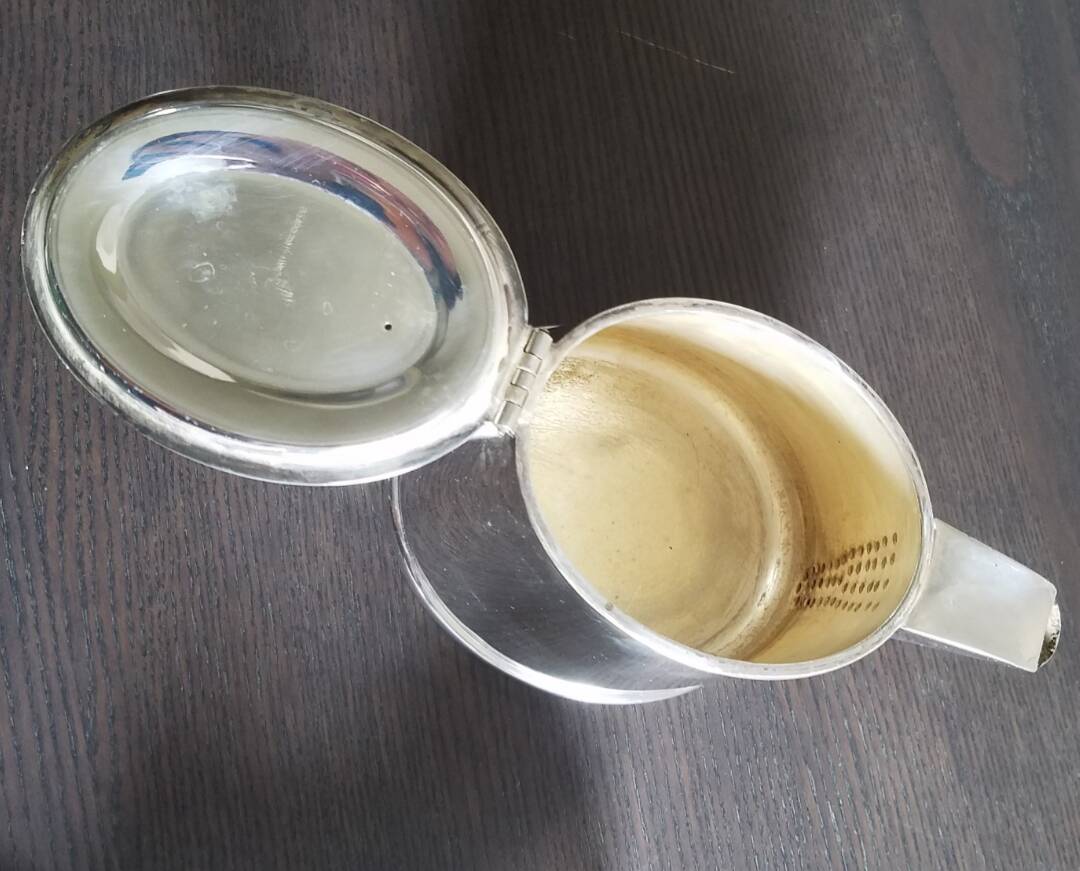 English silver-plated teapot Elkington & CO 19th century