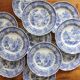 11 vintage Villeroy and Boch "Burgenland" earthenware soup plates