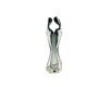 Vase Sculpture Murano Formia The Lovers Sommerso Smoke Green 33cm