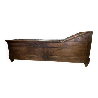 Old sacristan's chest
