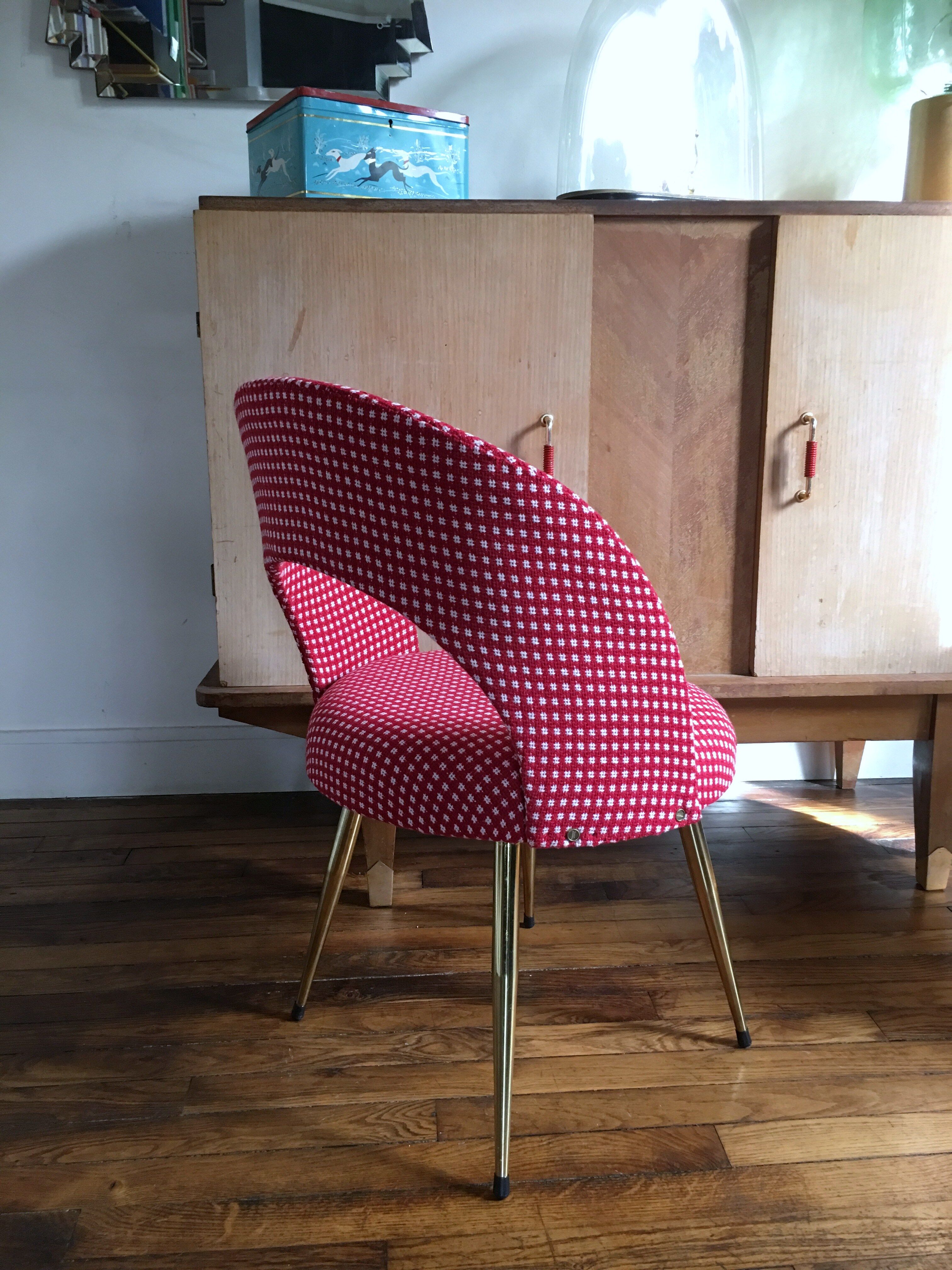 Pair of restored vintage chair
