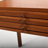 Folding Tables by Illum Wikkelsø for CFC Silkeborg 1960s
