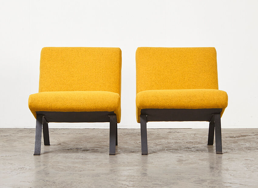 Joseph Andre Motte armchairs for Artifort 1955