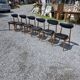 6 chaises, années 60