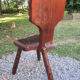 Chaise tripode esprit chalet