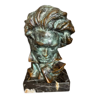 Sujet en bronze de Pierre le Faguays