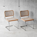 Pair of Cesca B32 chairs by Marcel Breuer