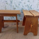 Oak stools
