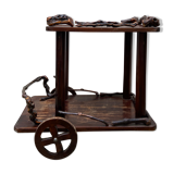 Brutalist service trolley