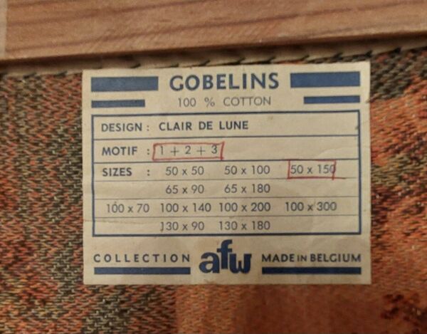 Tapisserie style gobelins