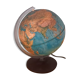 Globe terrestre en métal
