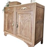 Parisian Art Deco oak sideboard