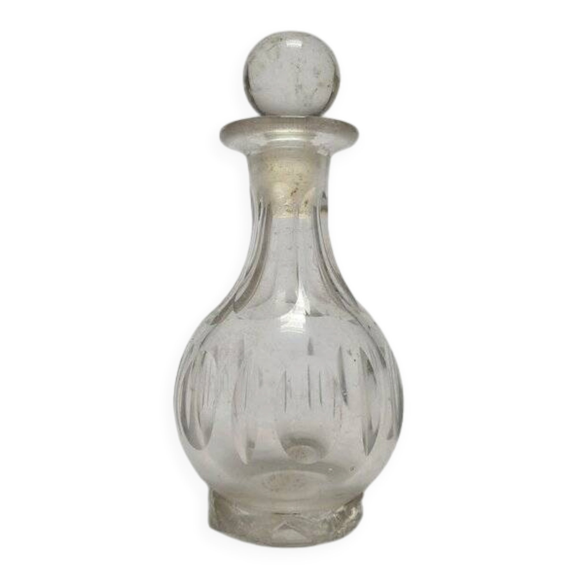 Antique Biedermeier carafe, Austria, 1890s