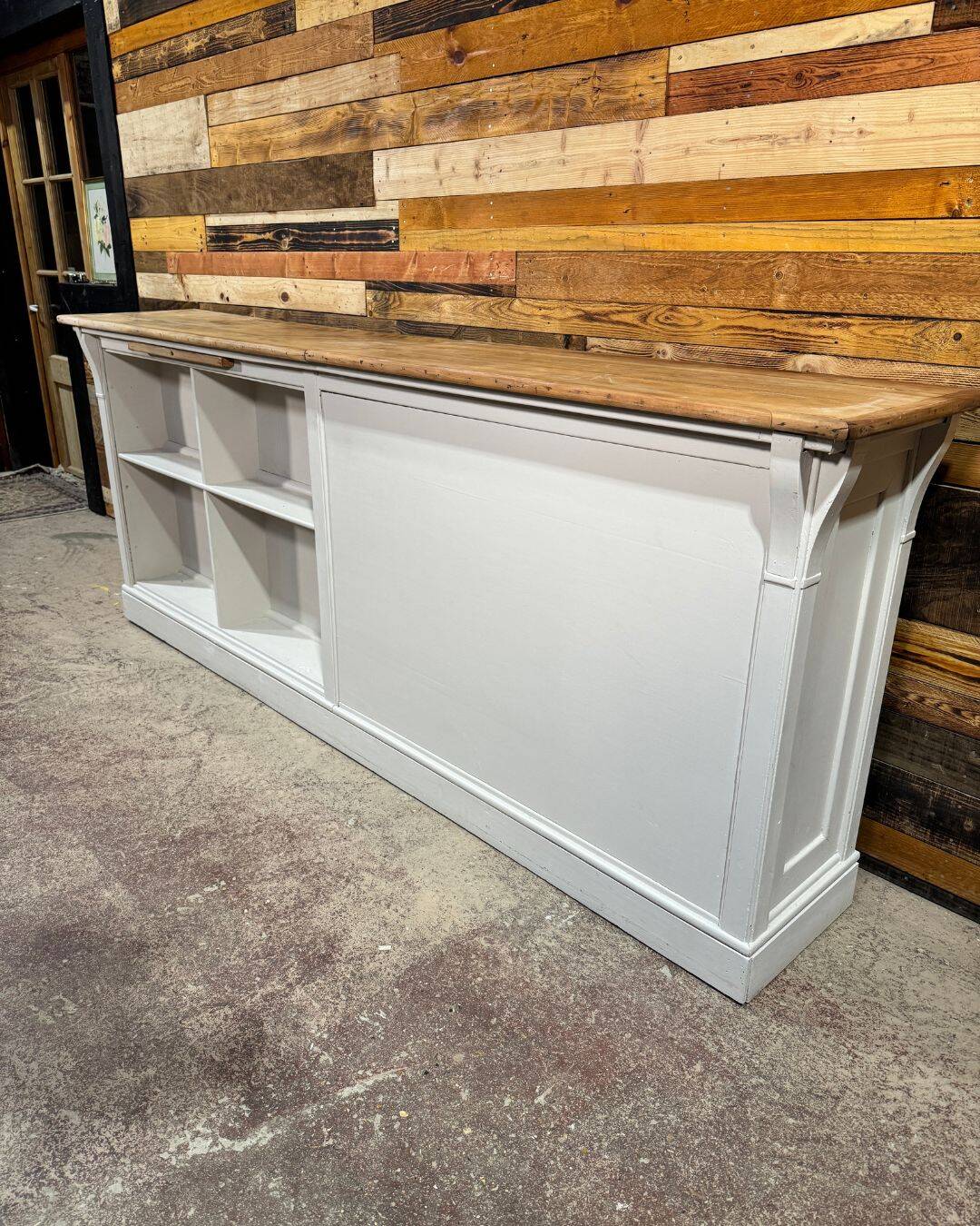 Old shop counter