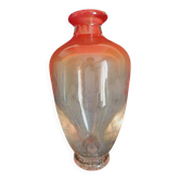 Thick glass vase, Ingrid Glashütte glassware (Euskirchen, Germany)