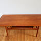 Scandinavian teak coffee table Arrebo Mobler 1960