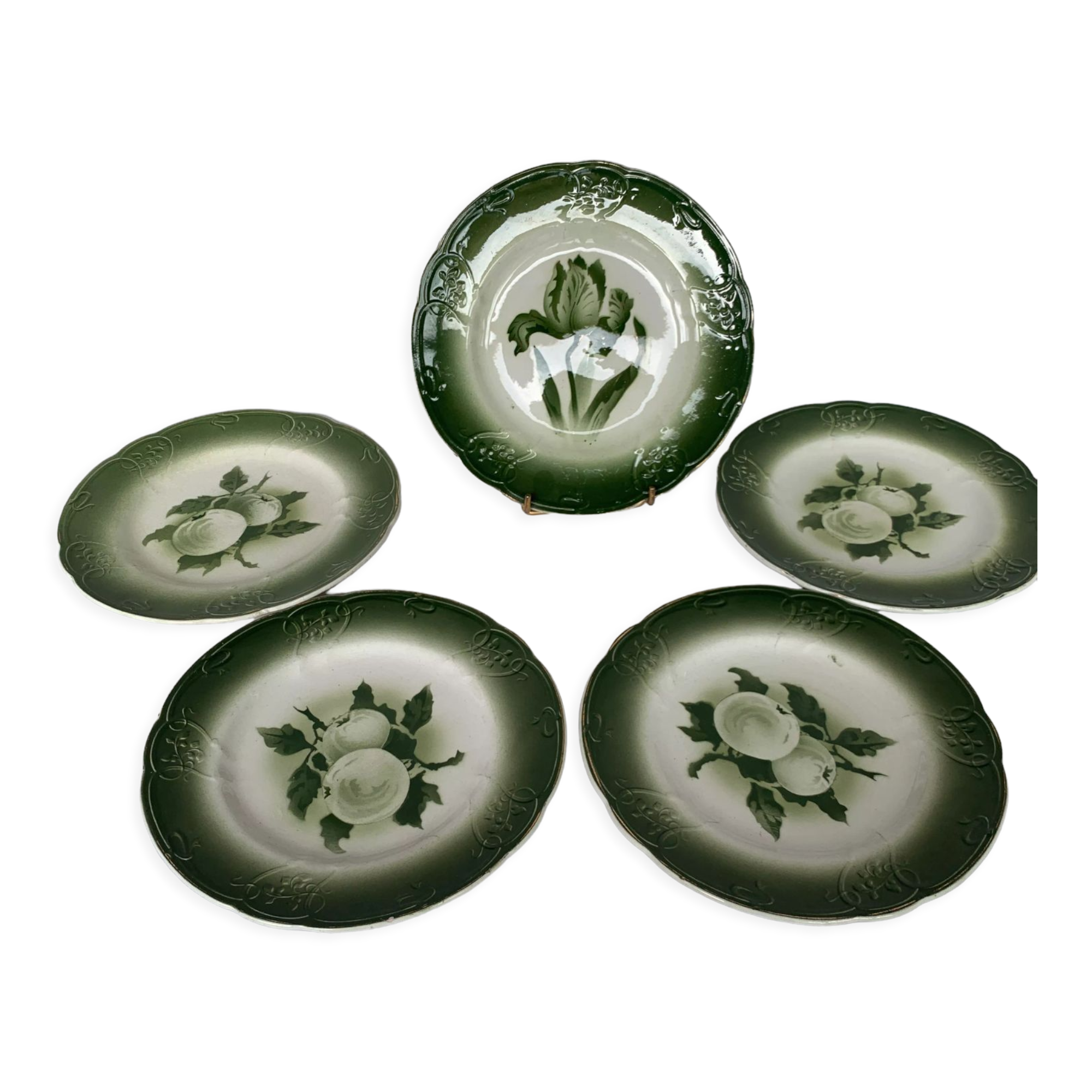 Assiettes Longwy